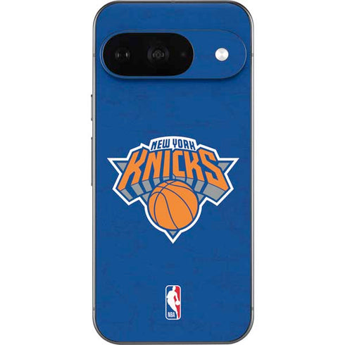 NBA New York Knicks Distressed Google Pixel 9 Skin